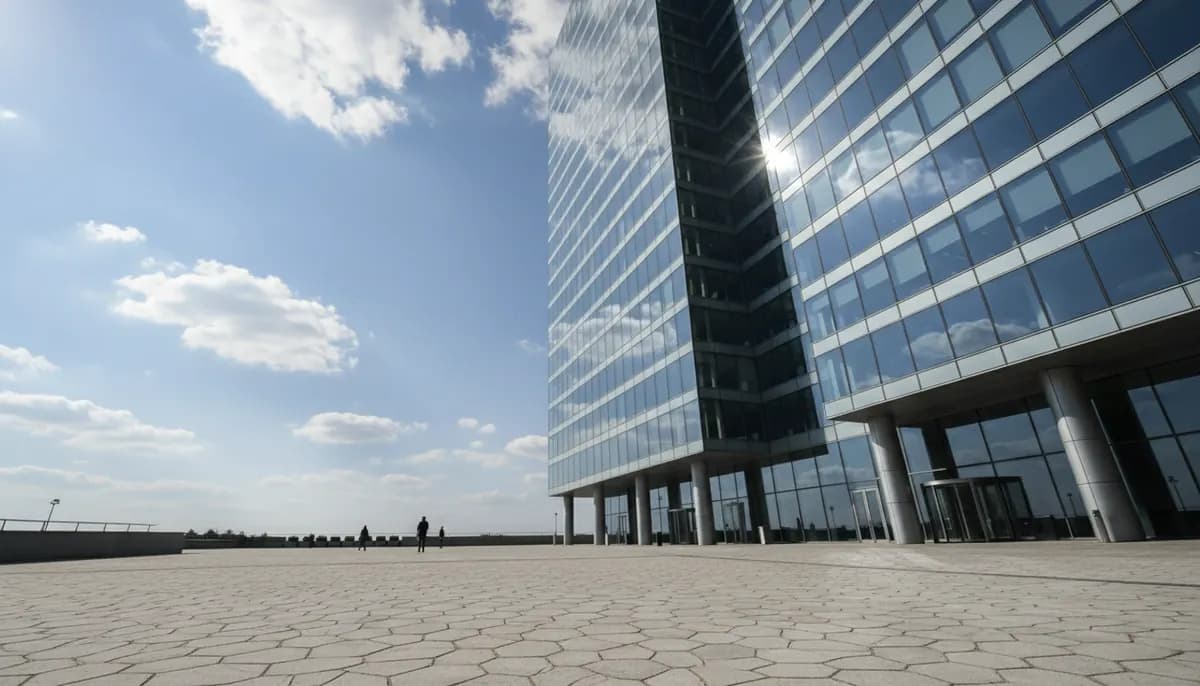 İstanbul plaza yönetim firması — cam giydirme cepheli modern ofis kulesi
